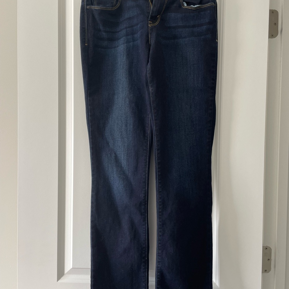 Levi's Dark Blue Straight Leg Women's Jeans